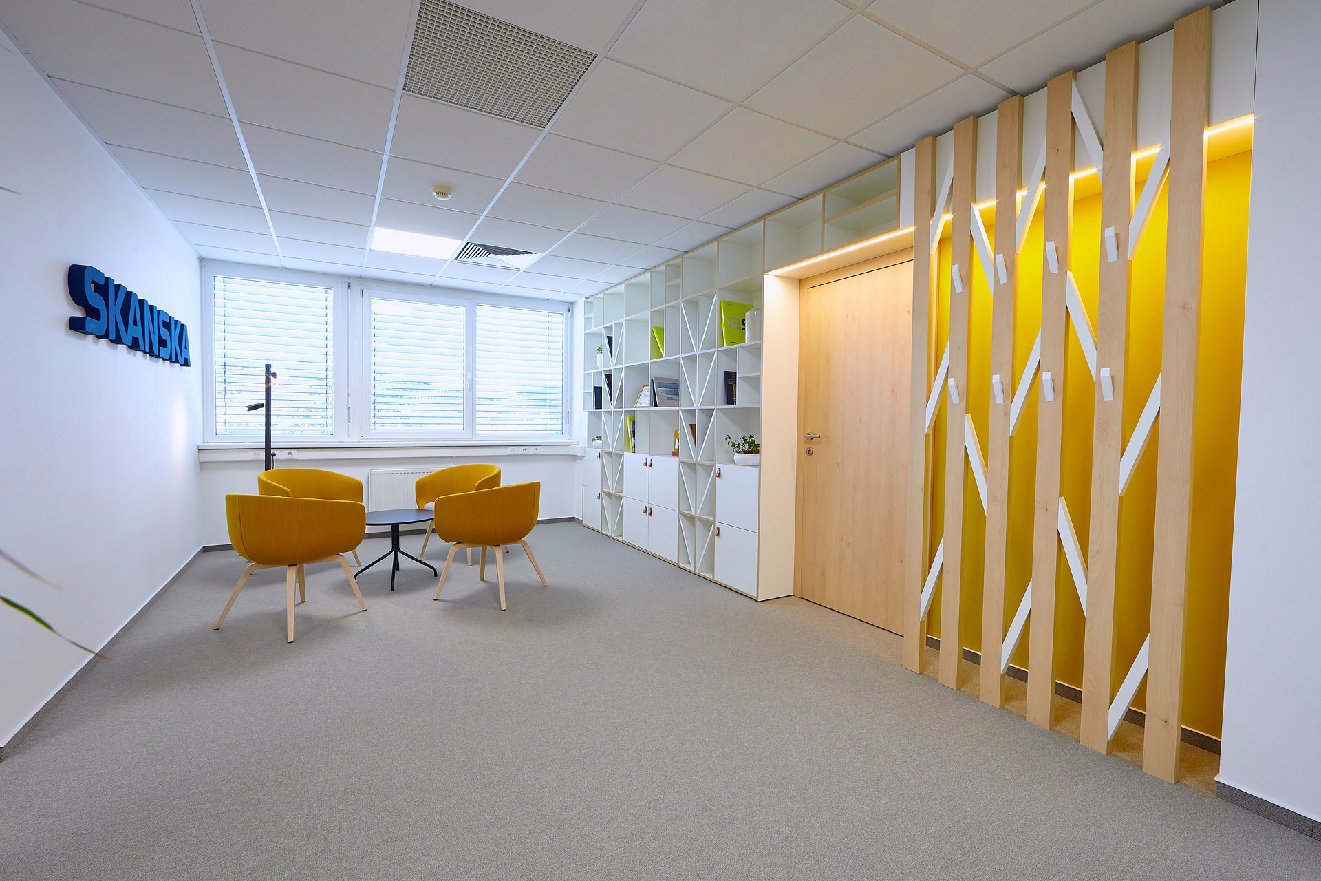 EFF- Skanska SK kanceláře - Rekonstrukce vstupních kancelářských prostor
